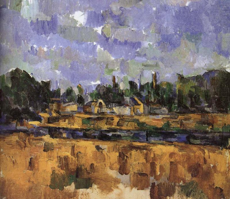 Paul Cezanne Oeverstaten china oil painting image